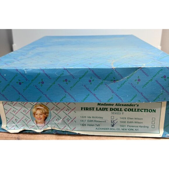 Madame Alexander First Ladies Dolls Set Of 2 Helen Taft, Edith Roosevelt - Picture 7 of 7